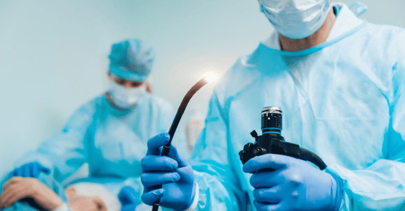 lighting device for colorectal imaging