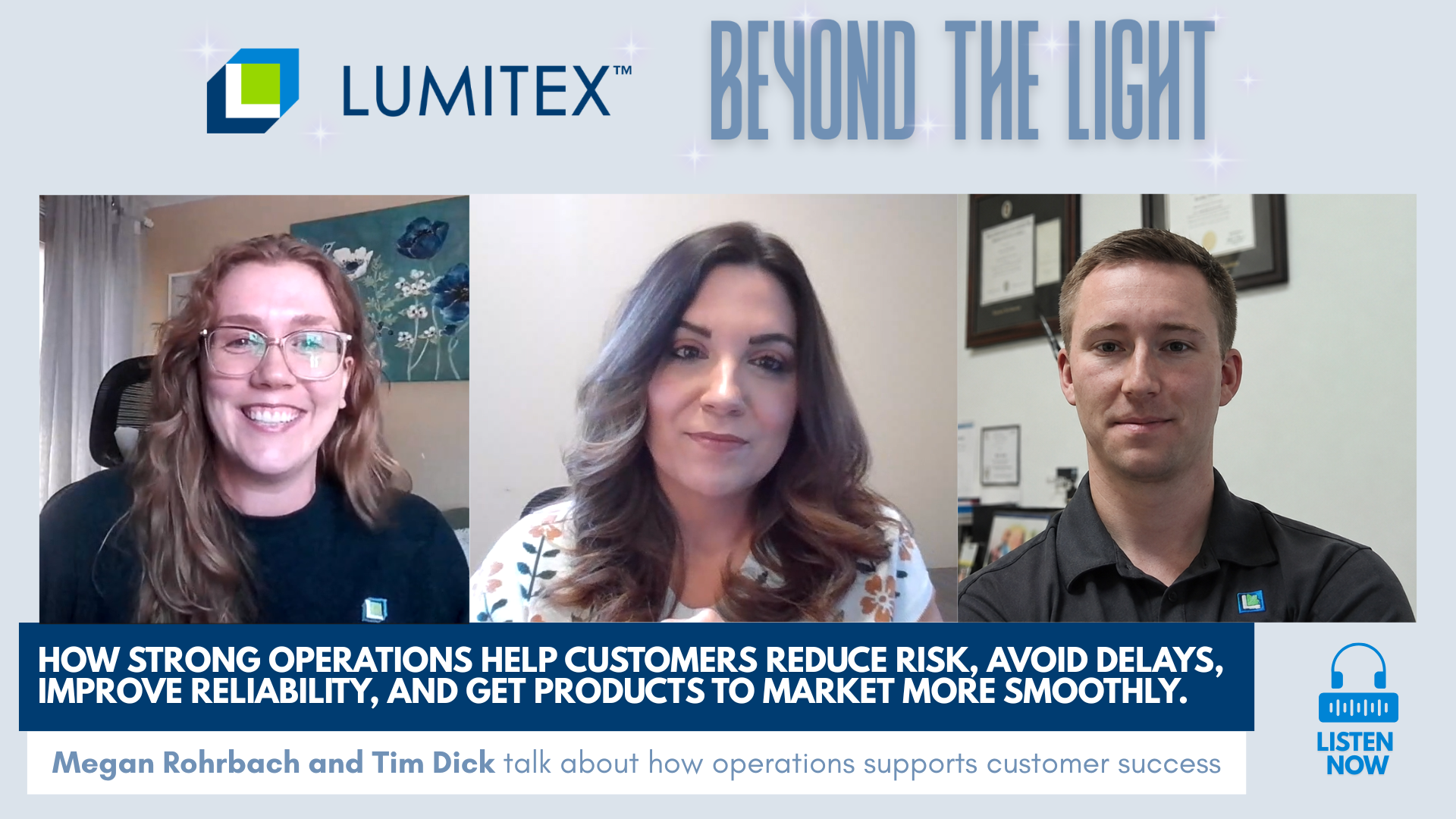 How Strong Operations Reduce Risk, And Get Product to Market More Smoothly