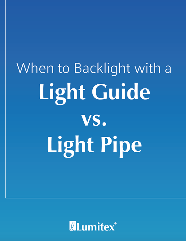 Backlighting with Light Guides vs Light Pipes as a PDF